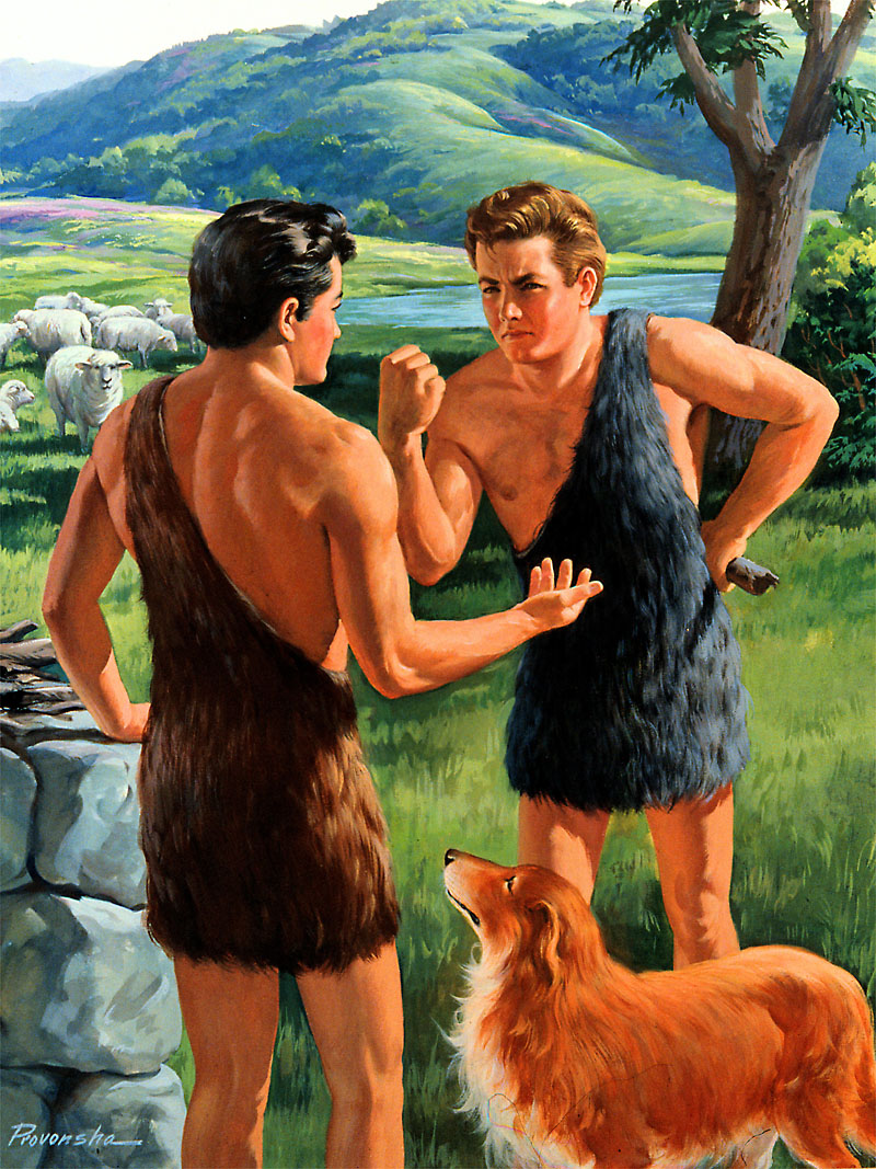 Каин и Авель. Библейские картинки