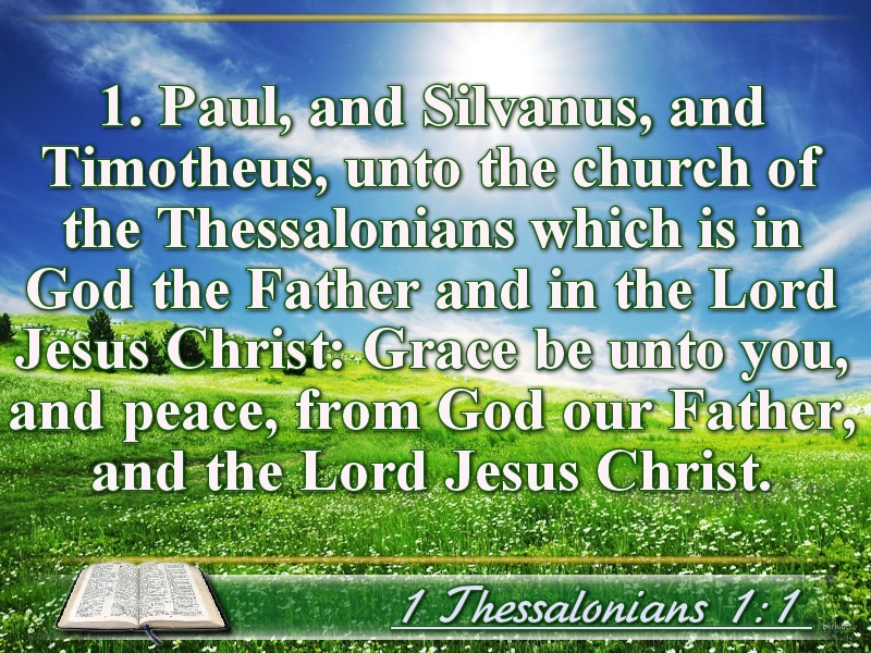 Biblical quotes photo - 1 Thessalonians